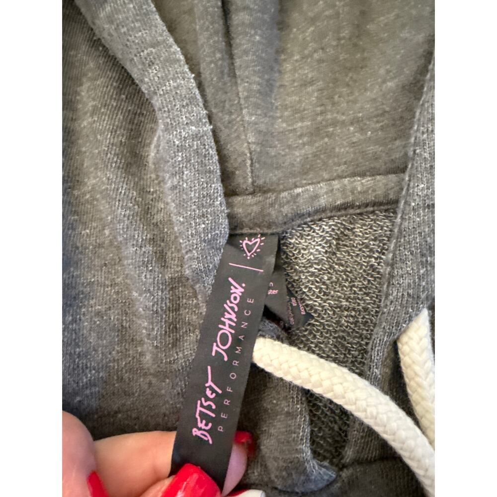 BETSEY JOHNSON PERFORMANCE PULLOVER HOODIE - small - Picture 2 of 3